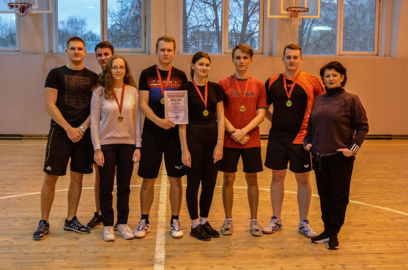 ПСФ – чемпион по настольному теннису